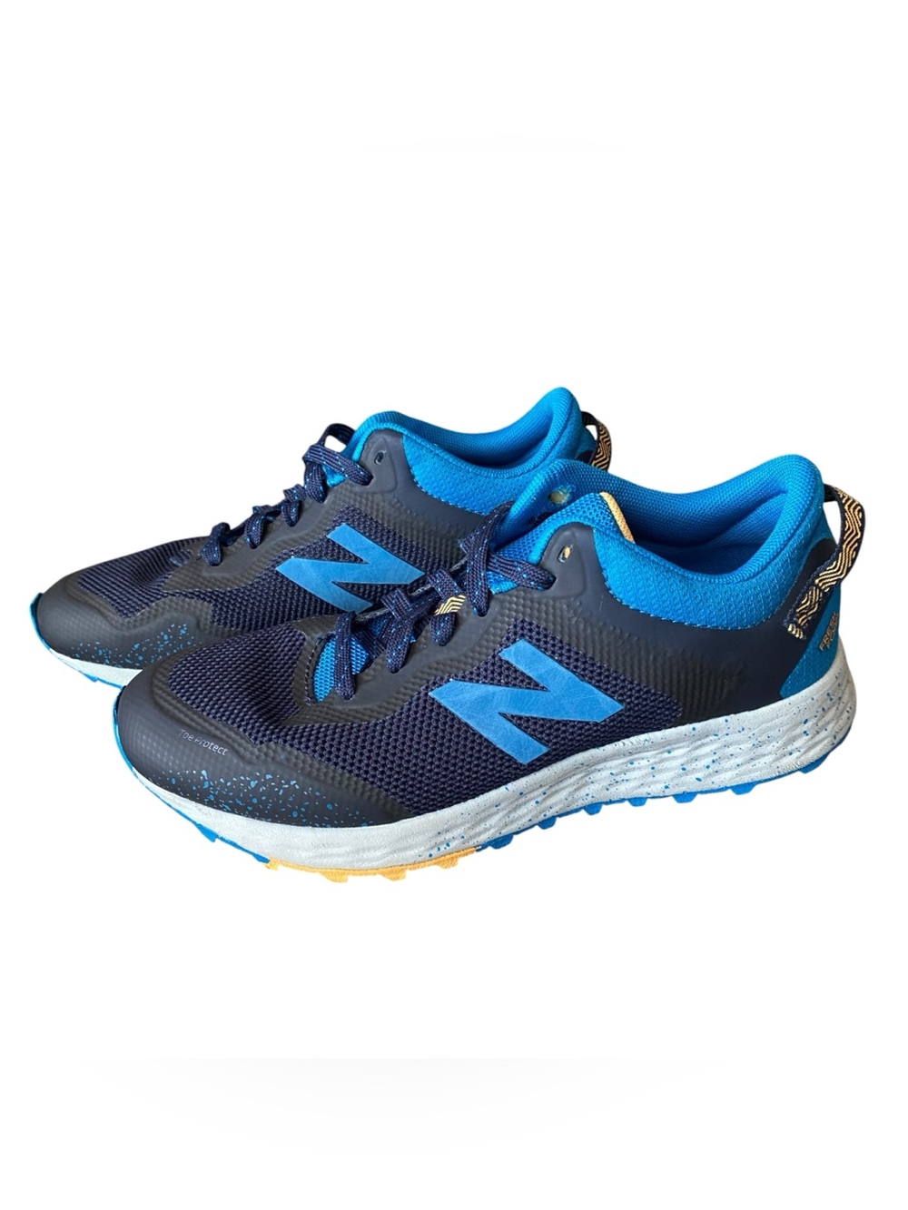 New Balance Arishi Fresh Foam Blue Low Boys 4 36 Trail Running Hiking YPTARIW1